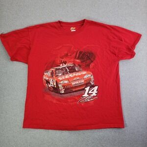 Tony Stewart Shirt Mens XL Red NASCAR Stewart Haas Racing Winner's Circle 14